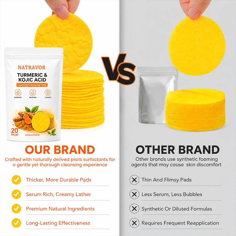 š„Last Day 68% OFF-NATRAVORĀ® Turmeric Kojic Glow Pads