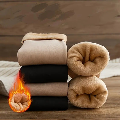 Women's Heavyweight Fuzzy Closed Fast-Heating Underwear Socks 🧦