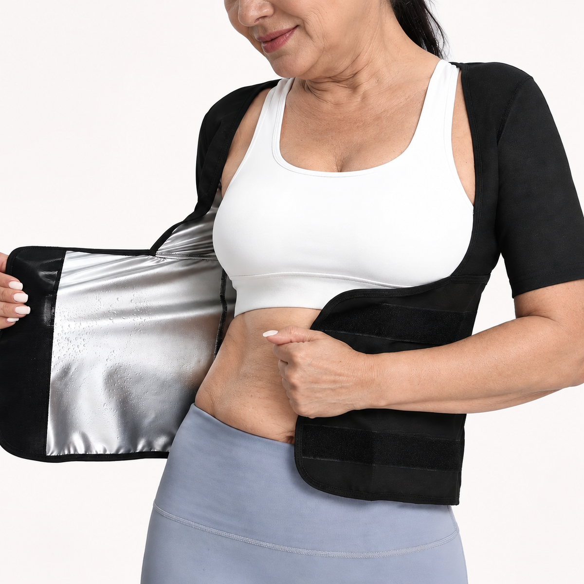 🏃‍➡️🏋️‍♀️ Women's Sweat Compression Shapewear Vest - Athletic Active Tops