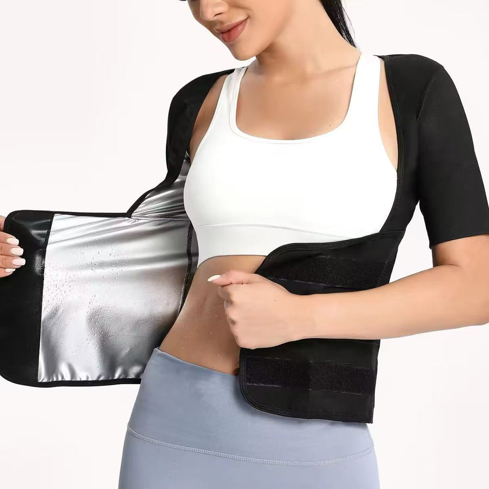 🏃‍➡️🏋️‍♀️ Women's Sweat Compression Shapewear Vest - Athletic Active Tops