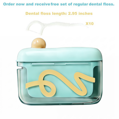 ✨Travel Storage Case with Pop-Up Dispenser, Portable & Refillable for Oral Care
