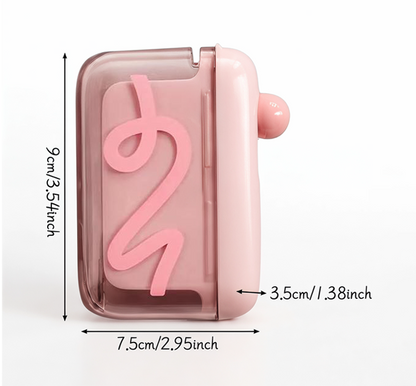 ✨Travel Storage Case with Pop-Up Dispenser, Portable & Refillable for Oral Care