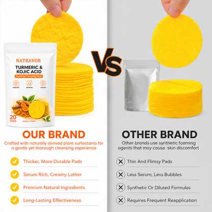 🔥Last Day 68% OFF-NATRAVOR® Turmeric Kojic Glow Pads