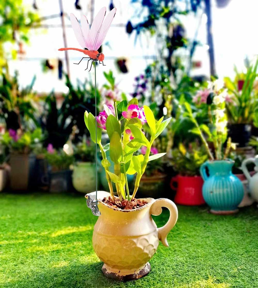 🦋 Bring Your Garden To Life Dragonfly Clip Bug Repe🔥