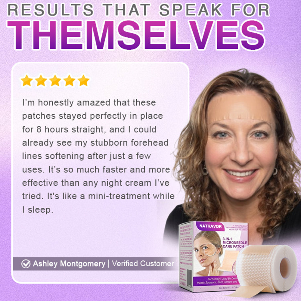 NATRAVOR® 3-in-1 Microneedle Anti-Aging Patch