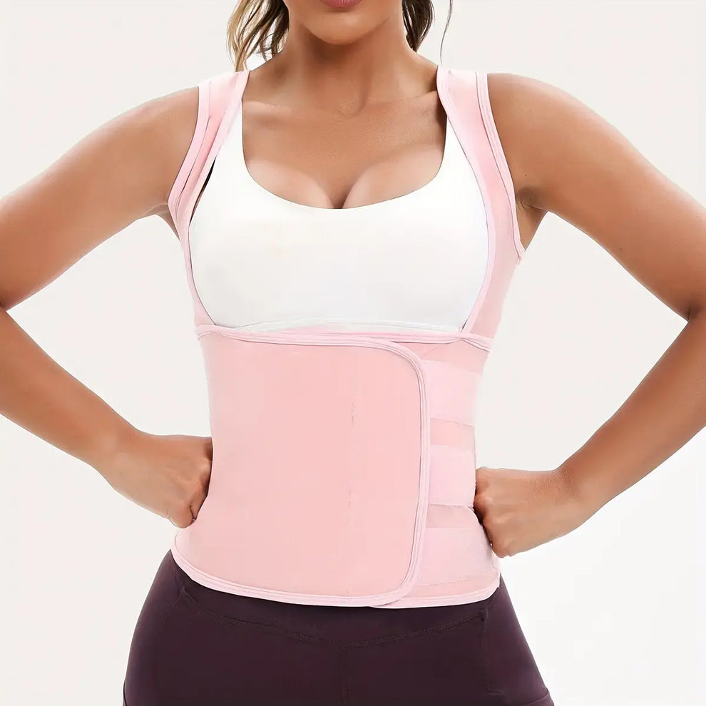 🏃‍➡️🏋️‍♀️ Women's Sweat Compression Shapewear Vest - Athletic Active Tops
