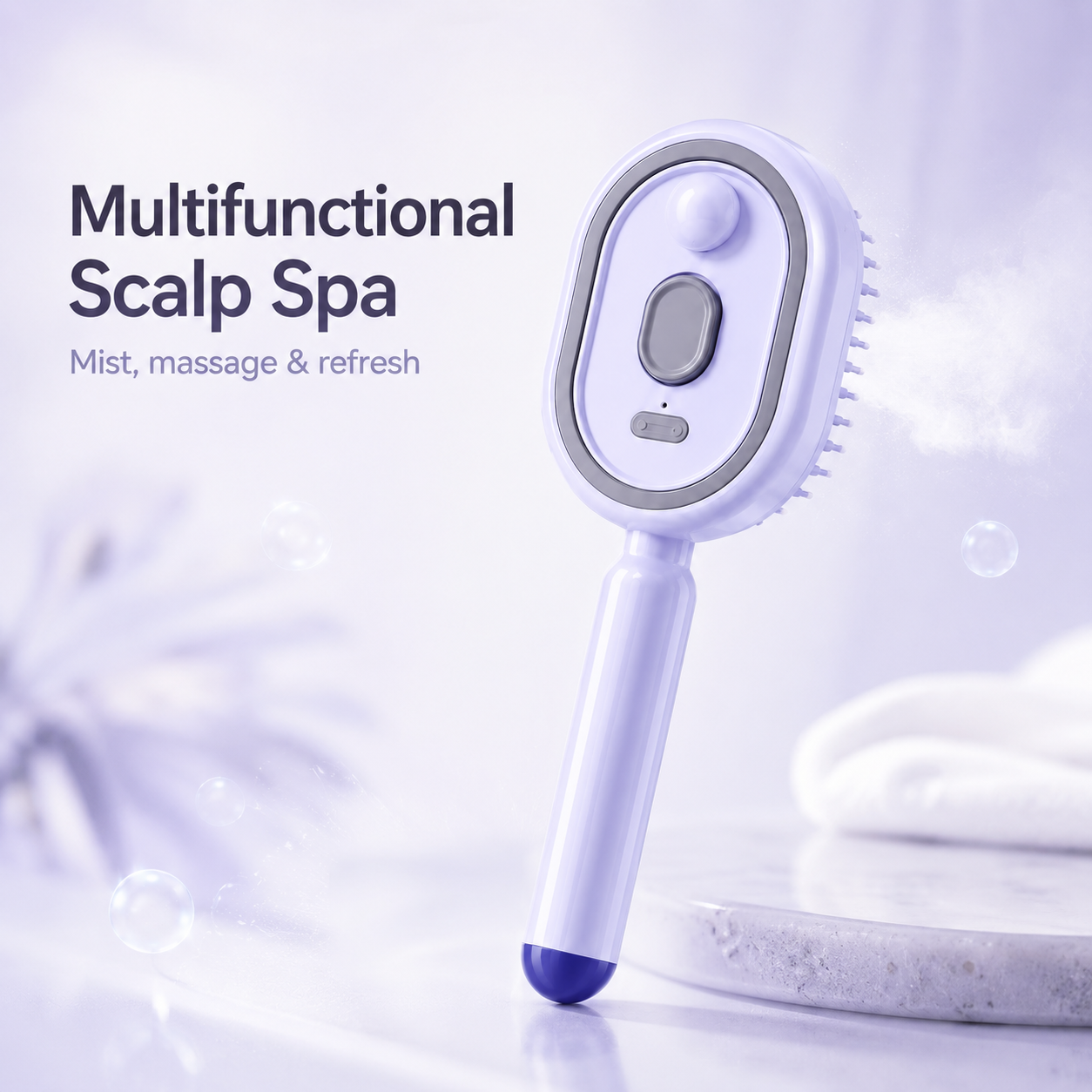 Multi-Function Massage Mist Comb