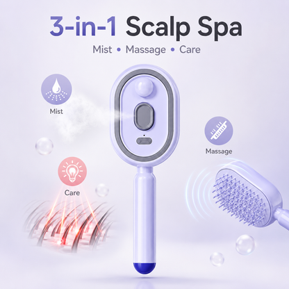 Multi-Function Massage Mist Comb