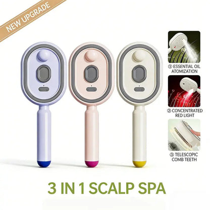 Multi-Function Massage Mist Comb