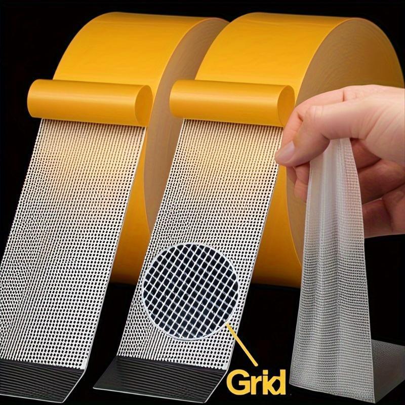 📜 Heavy Duty Double Sided Tape, Strong Adhesive No Residue for Carpet & Home Use