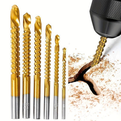 🔥 Titanium Drill Bit Set – 100% Tougher & Longer Lasting! 🔩