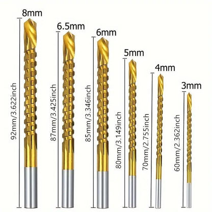 🔥 Titanium Drill Bit Set – 100% Tougher & Longer Lasting! 🔩