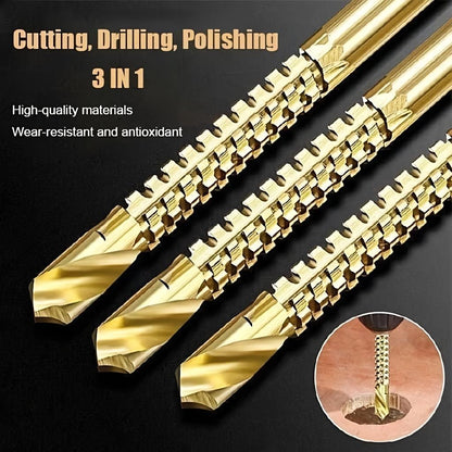 🔥 Titanium Drill Bit Set – 100% Tougher & Longer Lasting! 🔩