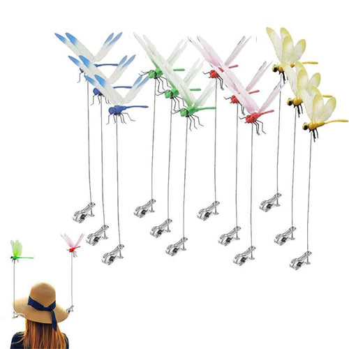 🦋 Bring Your Garden To Life Dragonfly Clip Bug Repe🔥