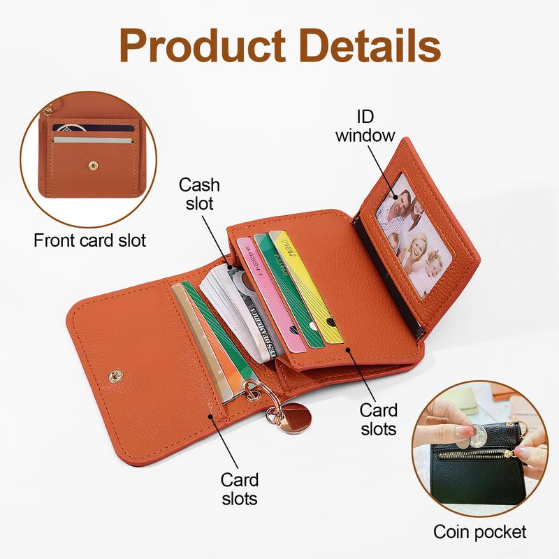 💎Elegant Slim Bifold Wallet With RFID Protection💕