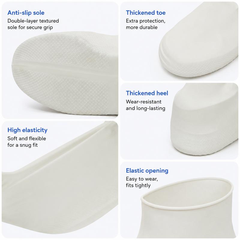 💦 Waterproof Stretch Shoe Covers For Outdoor Walking & Travel