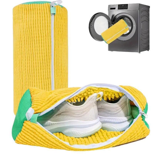 👟 Protective Mesh Shoe Washing Bag For Easy Laundry Care