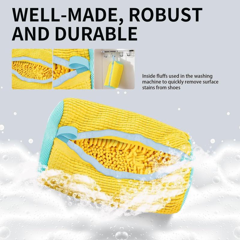 👟 Protective Mesh Shoe Washing Bag For Easy Laundry Care