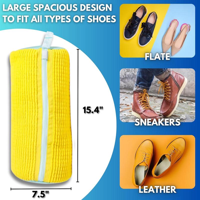 👟 Protective Mesh Shoe Washing Bag For Easy Laundry Care