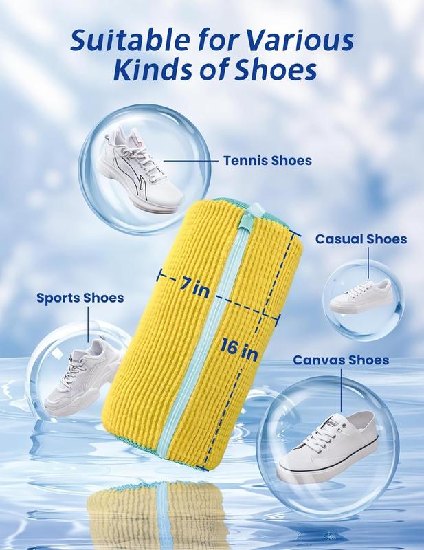 👟 Protective Mesh Shoe Washing Bag For Easy Laundry Care