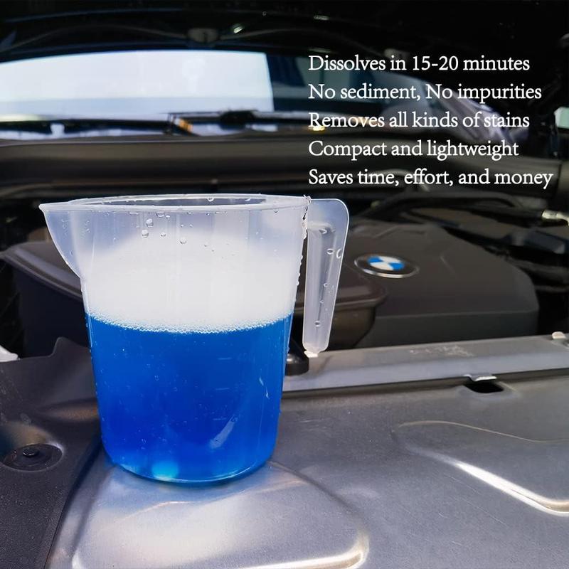 ✨ 50-Pack Concentrated Windshield Washer Fluid Tablets