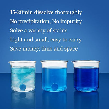 ✨ 50-Pack Concentrated Windshield Washer Fluid Tablets