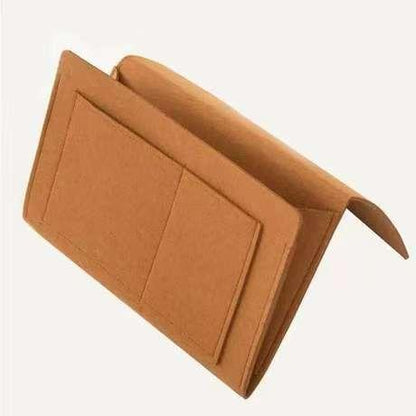 5-Pocket Hanging Bedside Caddy For Easy Storage