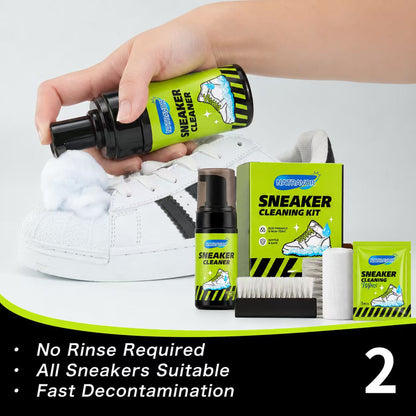 👟Complete Shoe Care Kit For Deep Cleaning & Stain Removal🧼