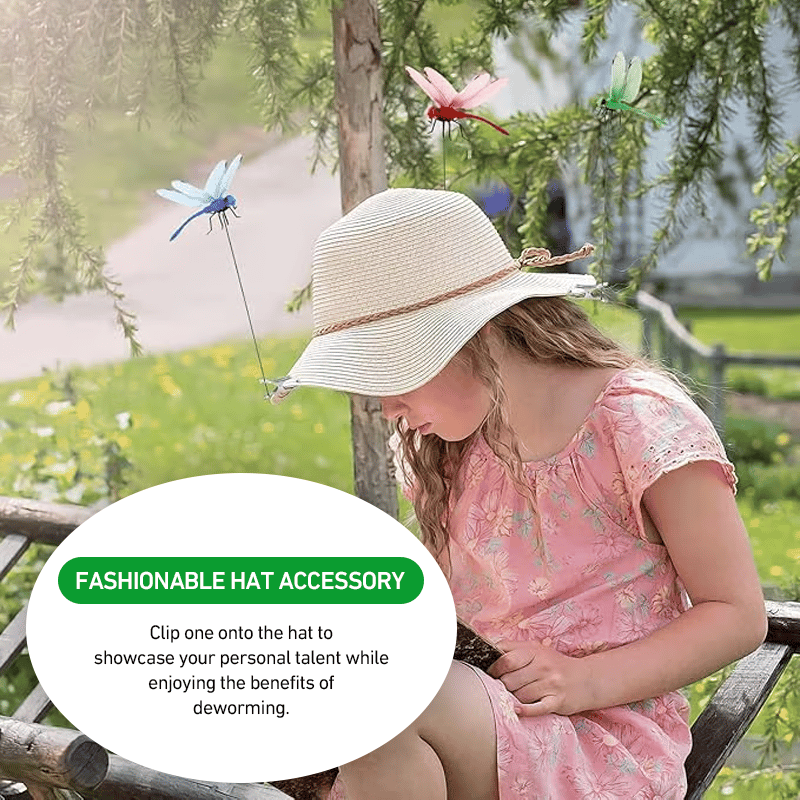 🦋 Bring Your Garden To Life Dragonfly Clip Bug Repe🔥