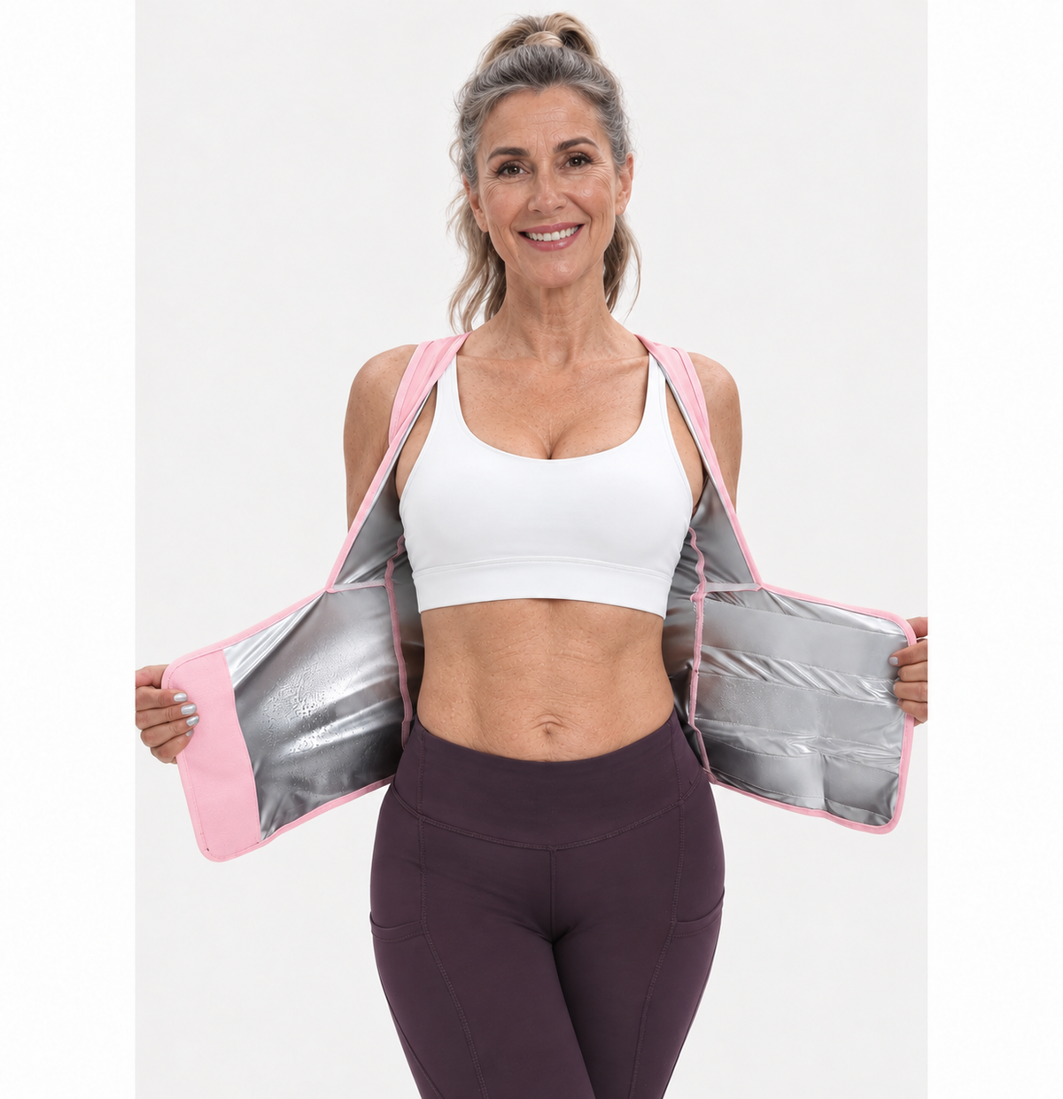 🏃‍➡️🏋️‍♀️ Women's Sweat Compression Shapewear Vest - Athletic Active Tops