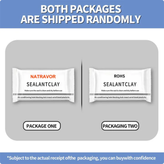 🏠Waterproof Sealant Clay For AC Holes, Walls & Pipe Gaps